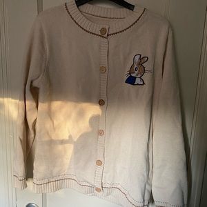 Peter Rabbit Oatmeal Cardigan